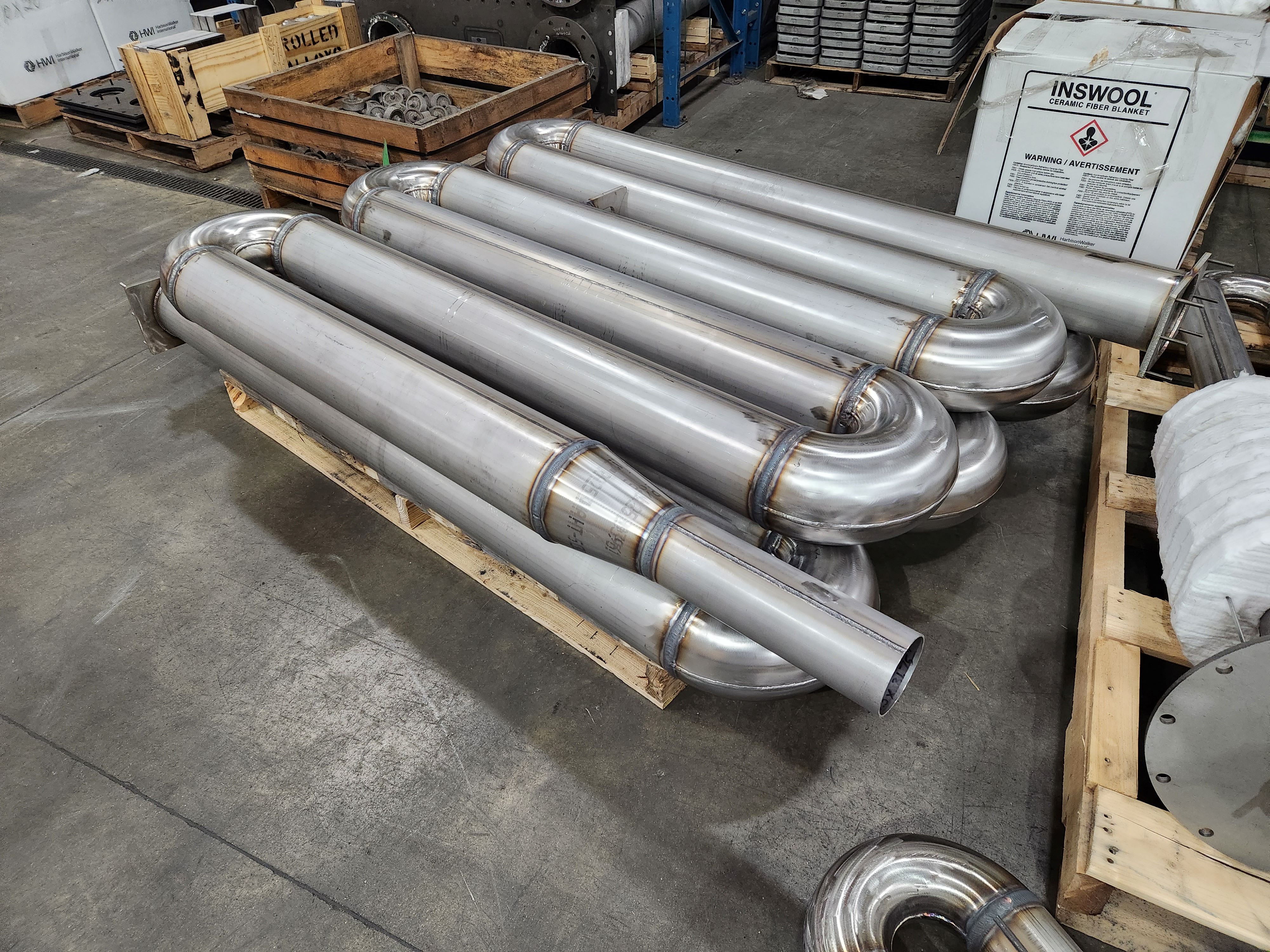 Wirco Fabricated Radiant Tubes